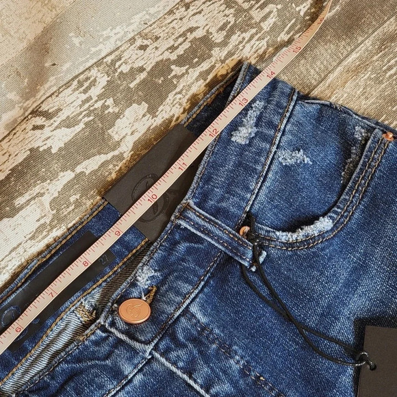 BLUE REVIVAL Women's Sienna Mid-Rise Skinny Jeans Milan Medium Wash Size 27 New - Picture 13 of 16